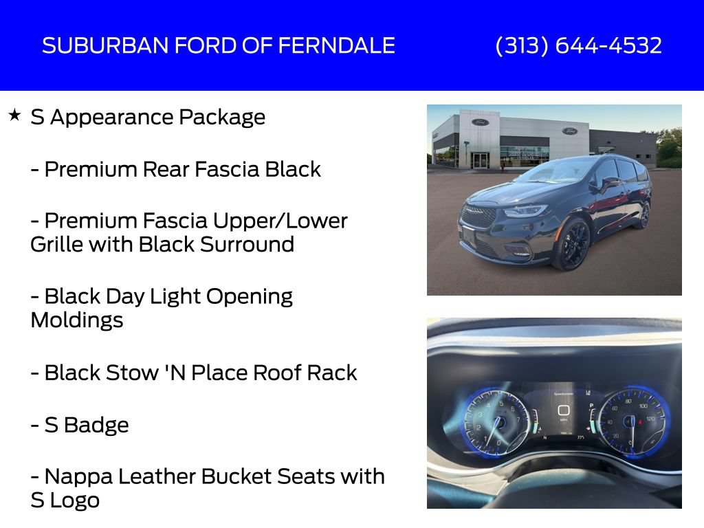 Used 2026 Chrysler Pacifica Limited w/ S Appearance Package FWD image 9