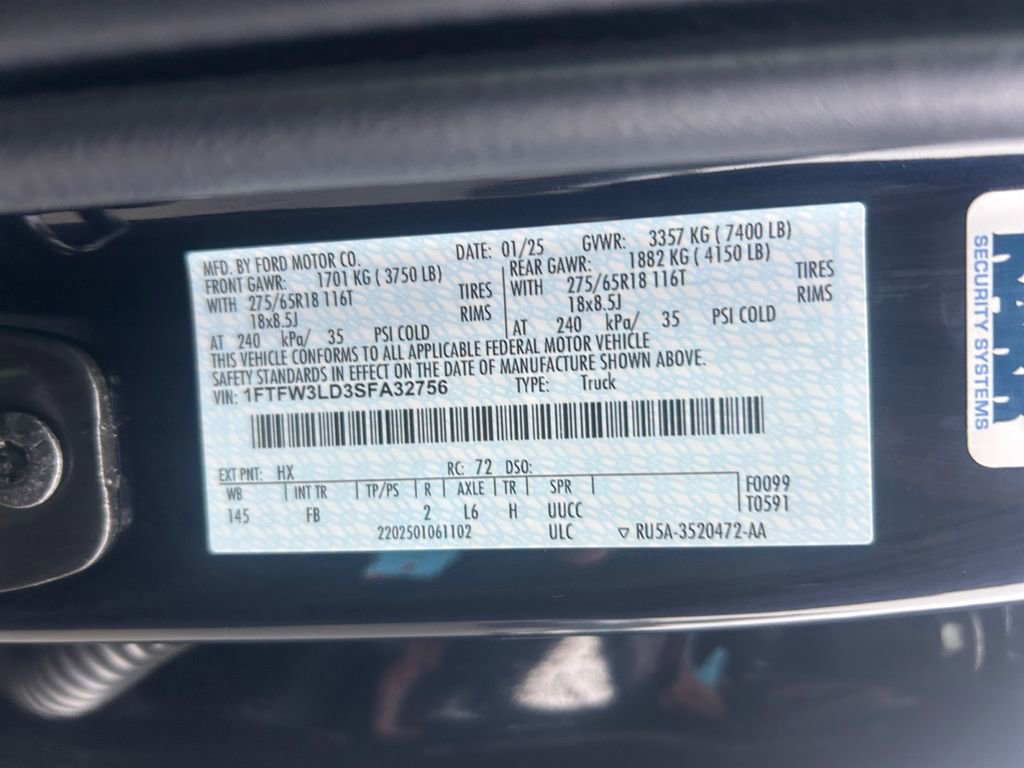 Used 2025 Ford F150 XLT w/ Equipment Group 302A MID image 34