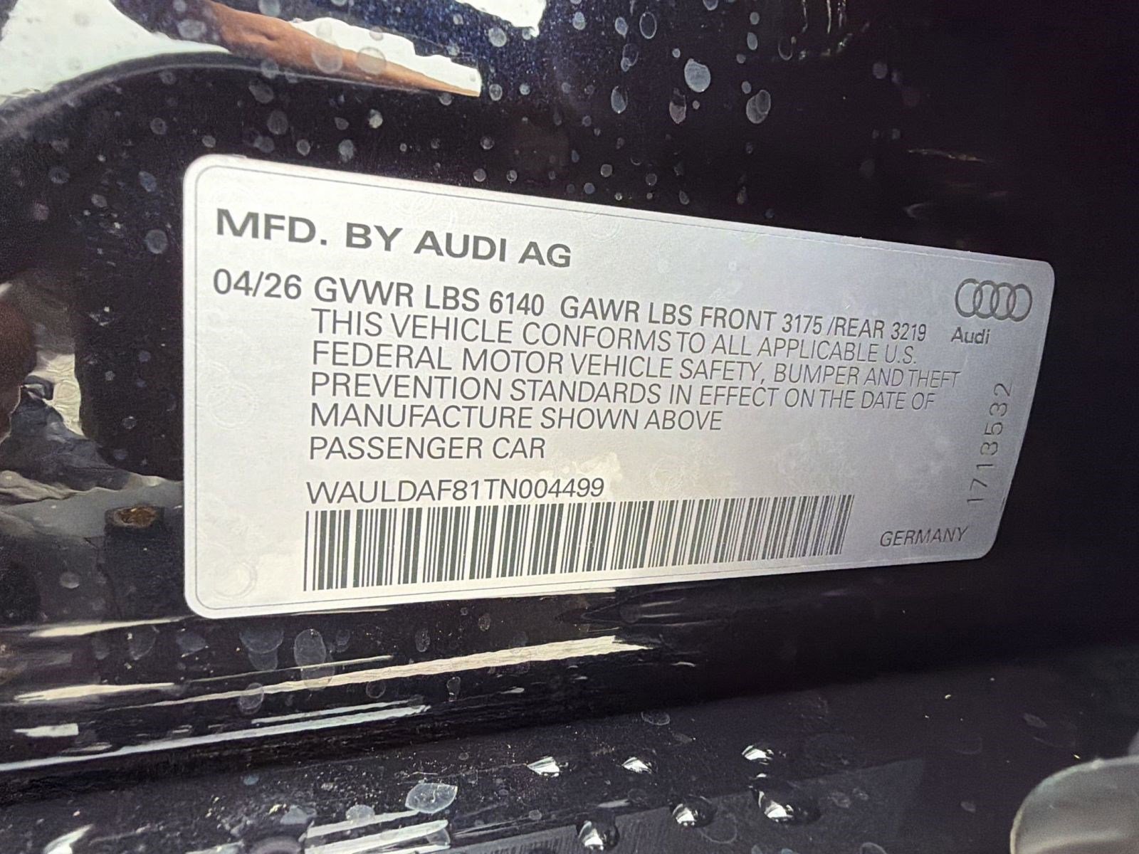 New 2026 Audi A8 L 3.0T AWD/4WD image 18