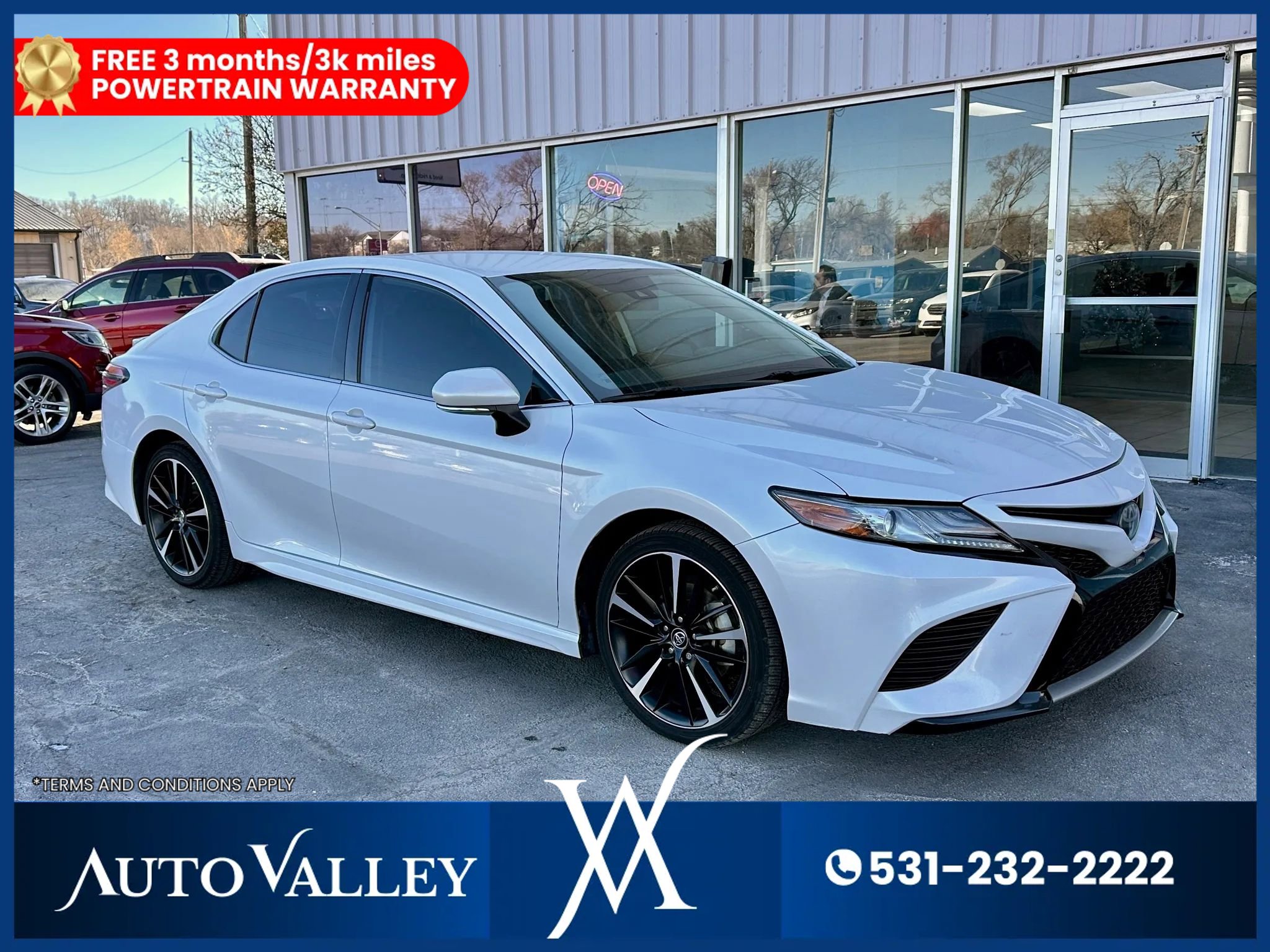 Used 2019 Toyota Camry XSE w/ Carpet Mat Package FWD image 1