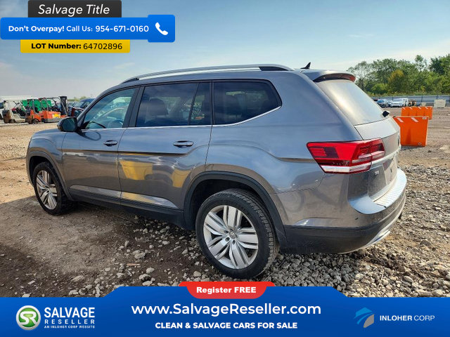Used 2019 Volkswagen Atlas SE w/ Towing Package FWD image 3