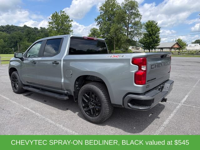 Used 2026 Chevrolet Silverado 1500 Custom w/ Turbomax Blackout Package AWD/4WD image 3