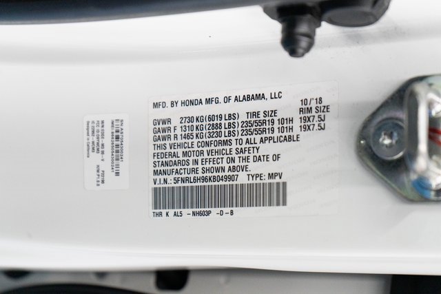 Certified 2019 Honda Odyssey Elite image 31