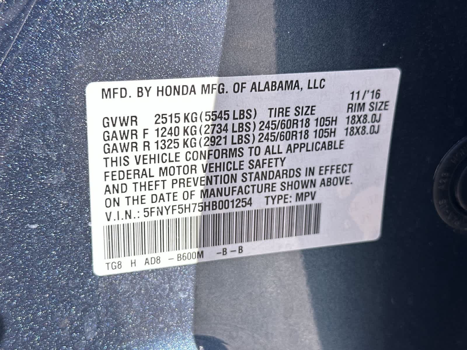Used 2017 Honda Pilot EX-L image 22