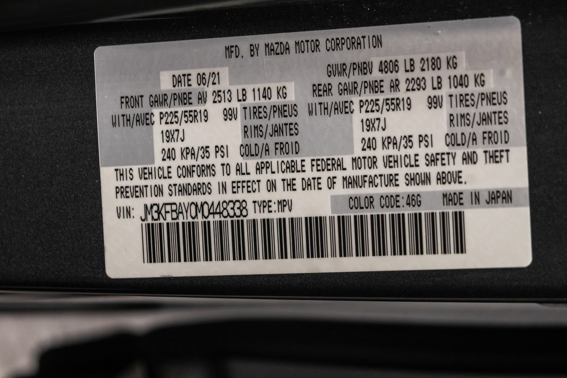 Used 2021 MAZDA CX-5 Grand Touring Reserve AWD/4WD image 45