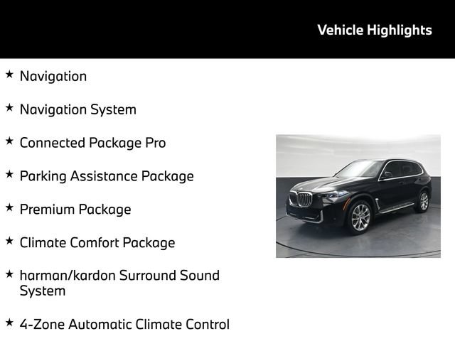 Certified 2024 BMW X5 sDrive40i w/ Premium Package RWD image 5
