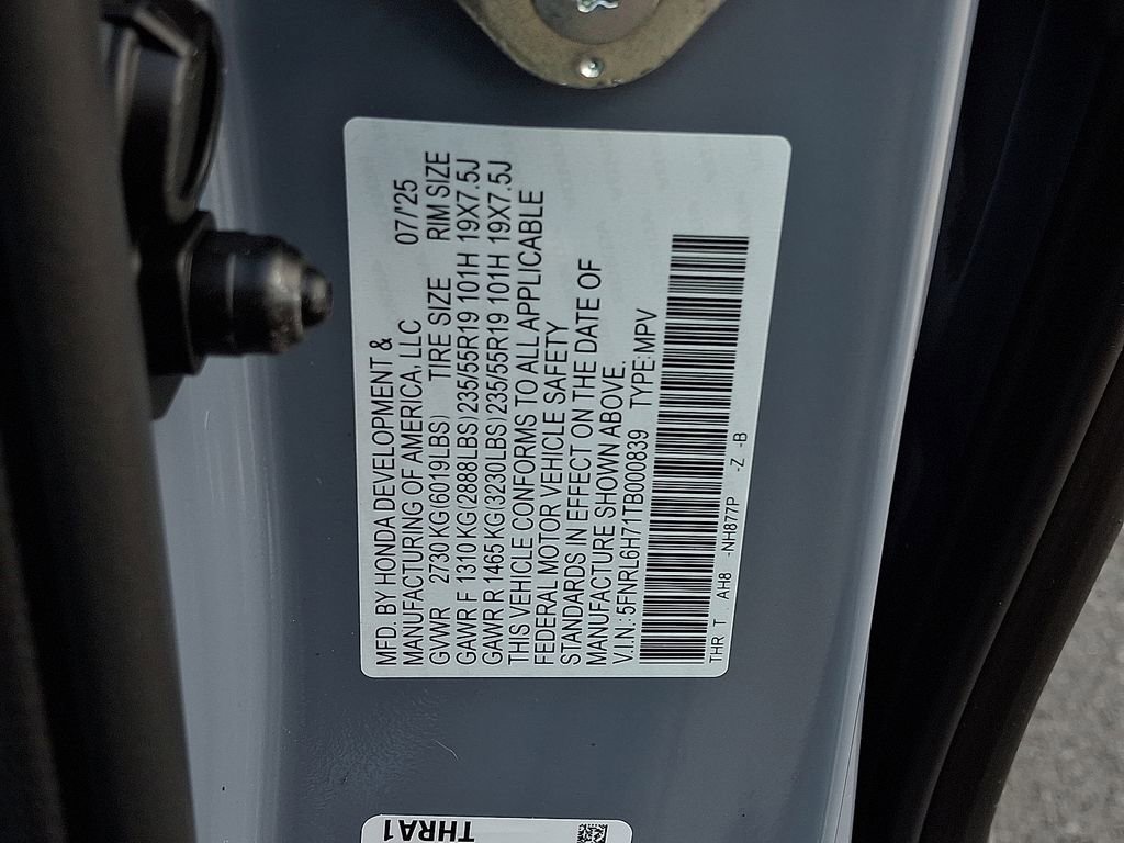 New 2026 Honda Odyssey Sport-L image 10