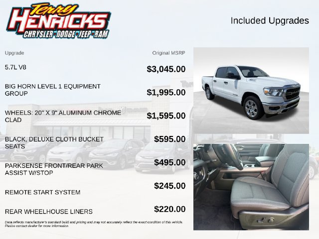 Certified 2023 RAM 1500 Big Horn AWD/4WD image 8