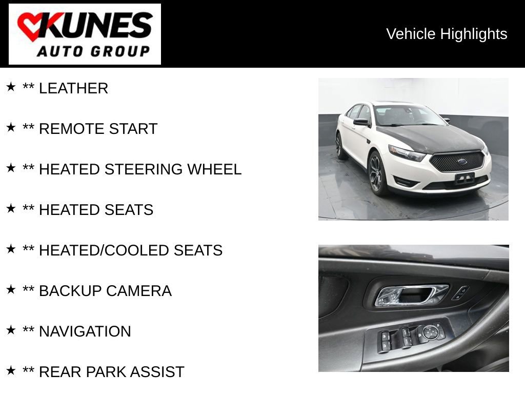 Used 2017 Ford Taurus SHO AWD/4WD video 2