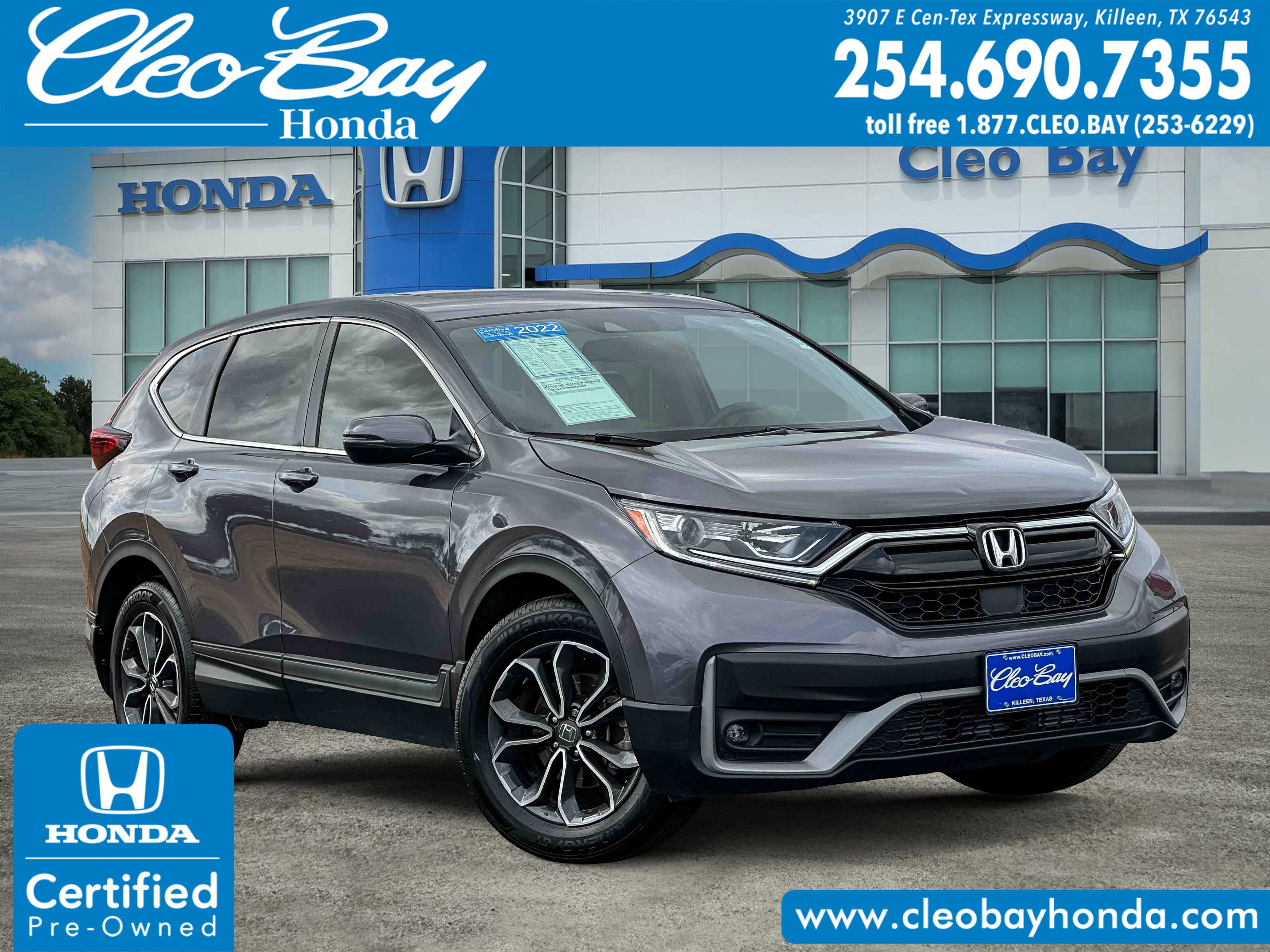 Certified 2022 Honda CR-V EX-L