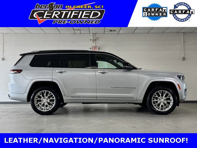 Certified 2021 Jeep Grand Cherokee L Summit w/ Luxury Tech Group V