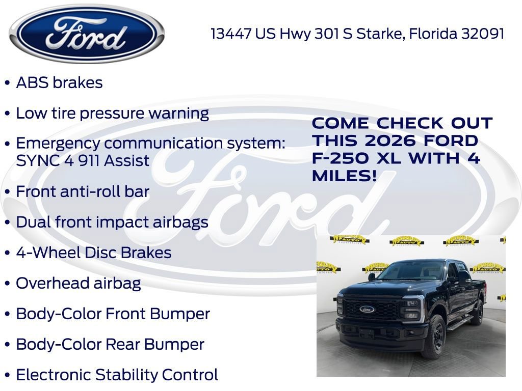 New 2026 Ford F250 XL w/ STX Appearance Package image 30