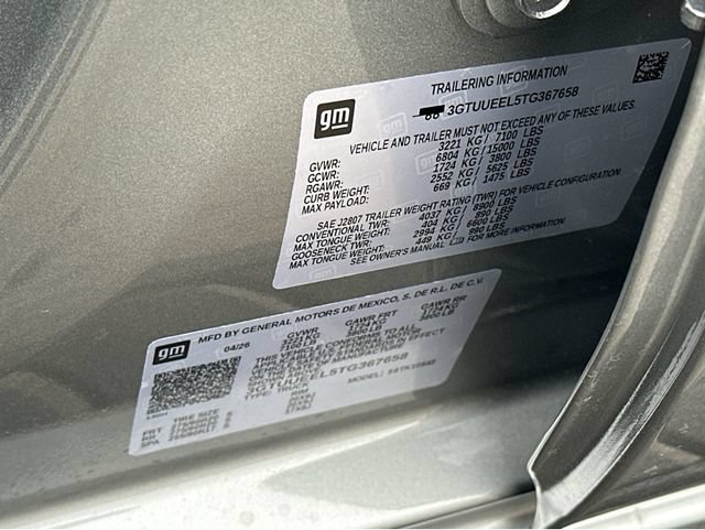 New 2026 GMC Sierra 1500 AT4 w/ AT4 Premium Package AWD/4WD image 36