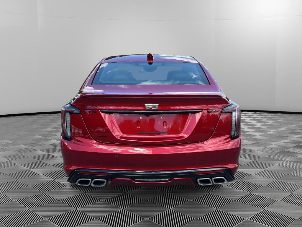 Used 2025 Cadillac CT5 V w/ LPO, ONYX Package AWD/4WD image 8