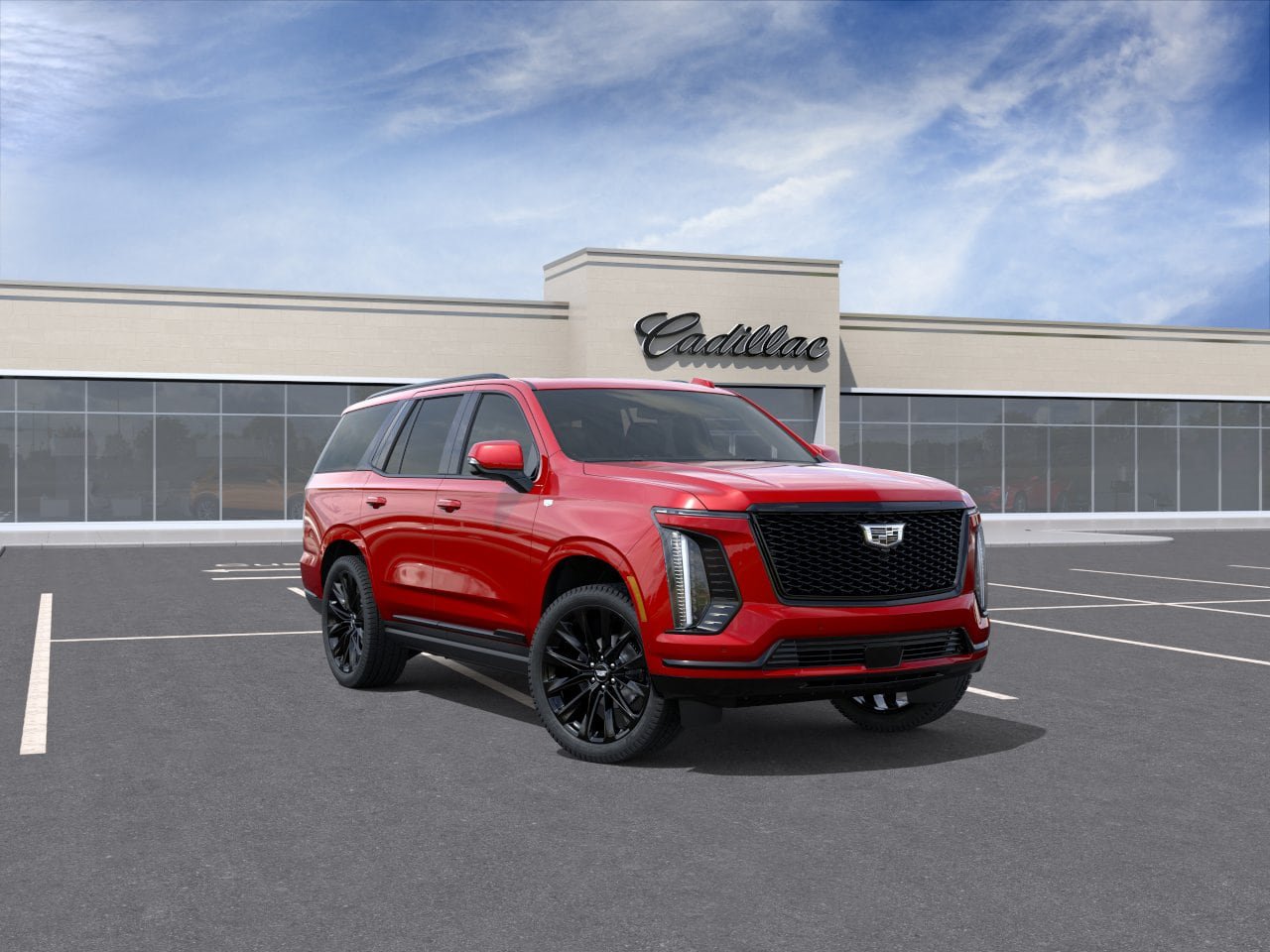 New 2027 Cadillac Escalade Platinum Sport w/ LPO, ONYX Package