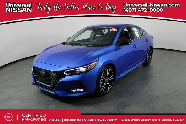 Certified 2022 Nissan Sentra SR w/ SR Premium Package