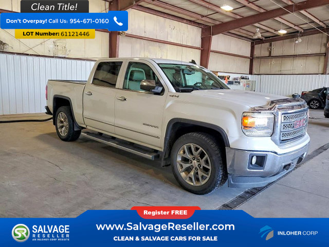 Used 2015 GMC Sierra 1500 SLT w/ SLT Crew Cab Value Package AWD/4WD image 5