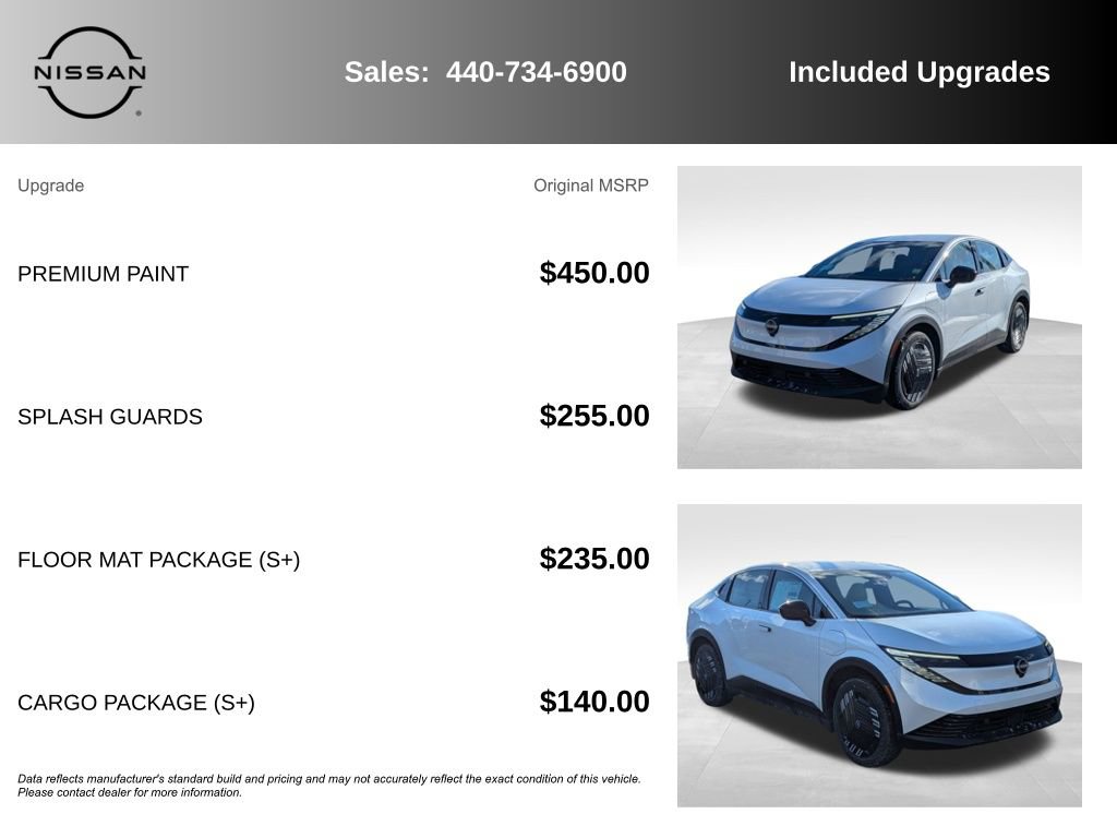 New 2026 Nissan Leaf w/ Floor Mat Package (S+) image 7