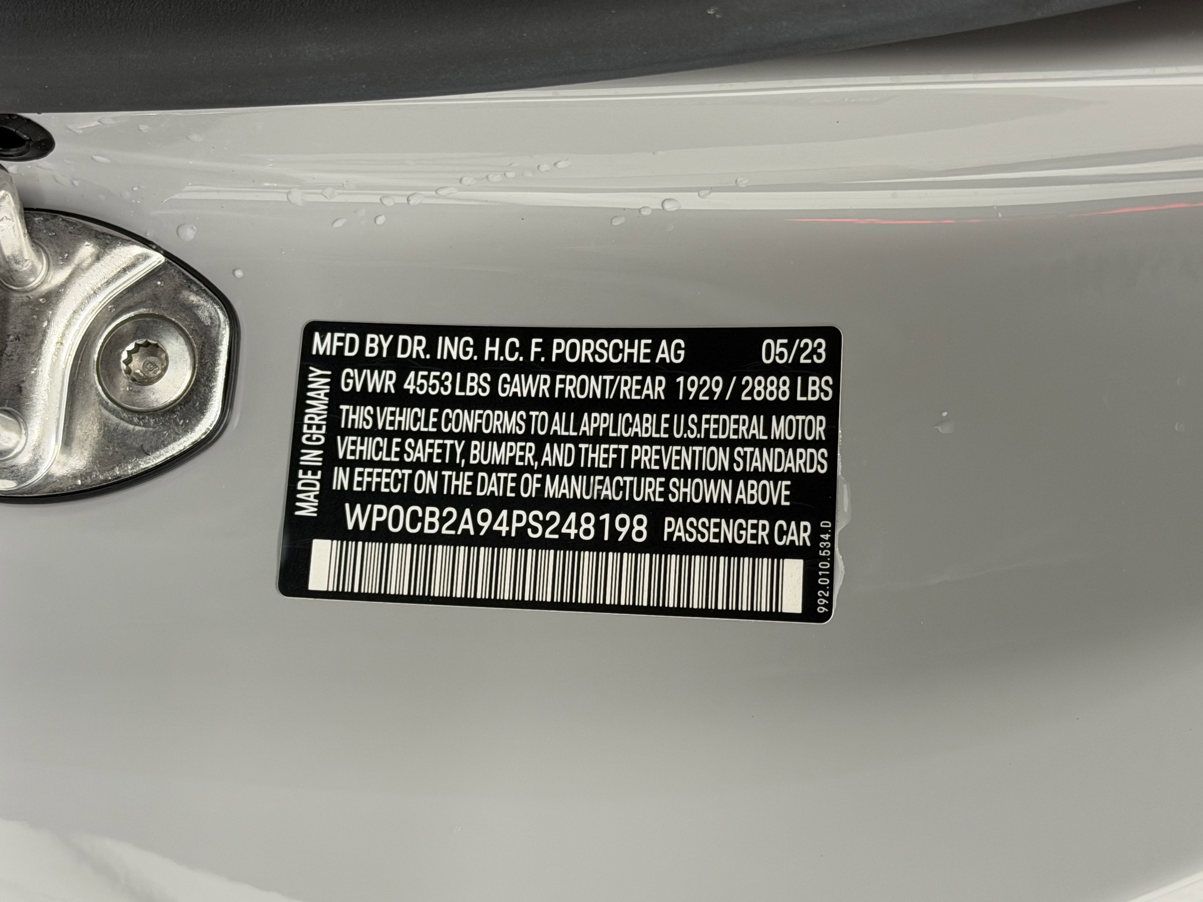 Certified 2023 Porsche 911 Carrera 4 GTS AWD/4WD image 62
