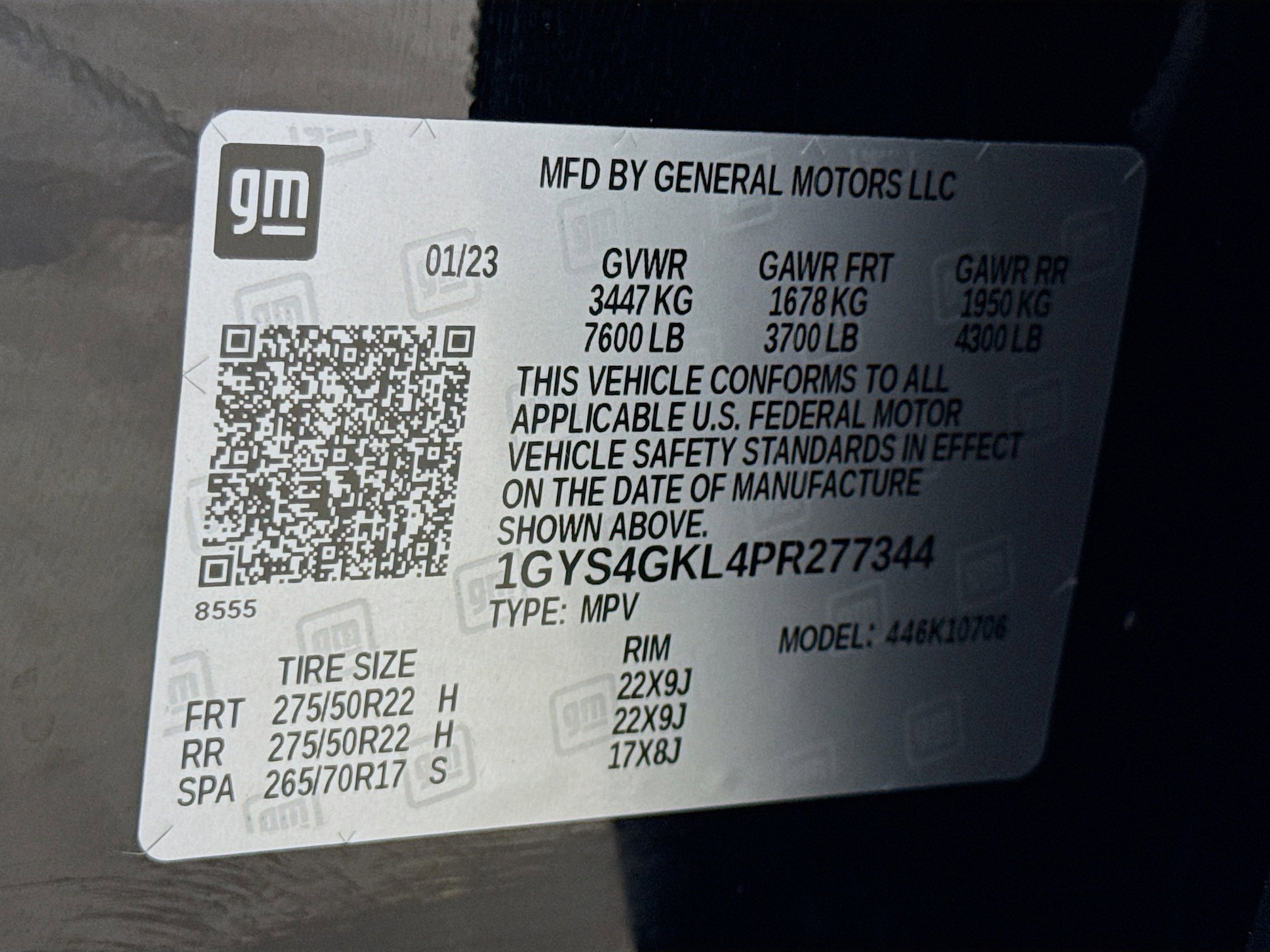 Used 2023 Cadillac Escalade Sport Platinum w/ LPO, ONYX Package AWD/4WD image 36