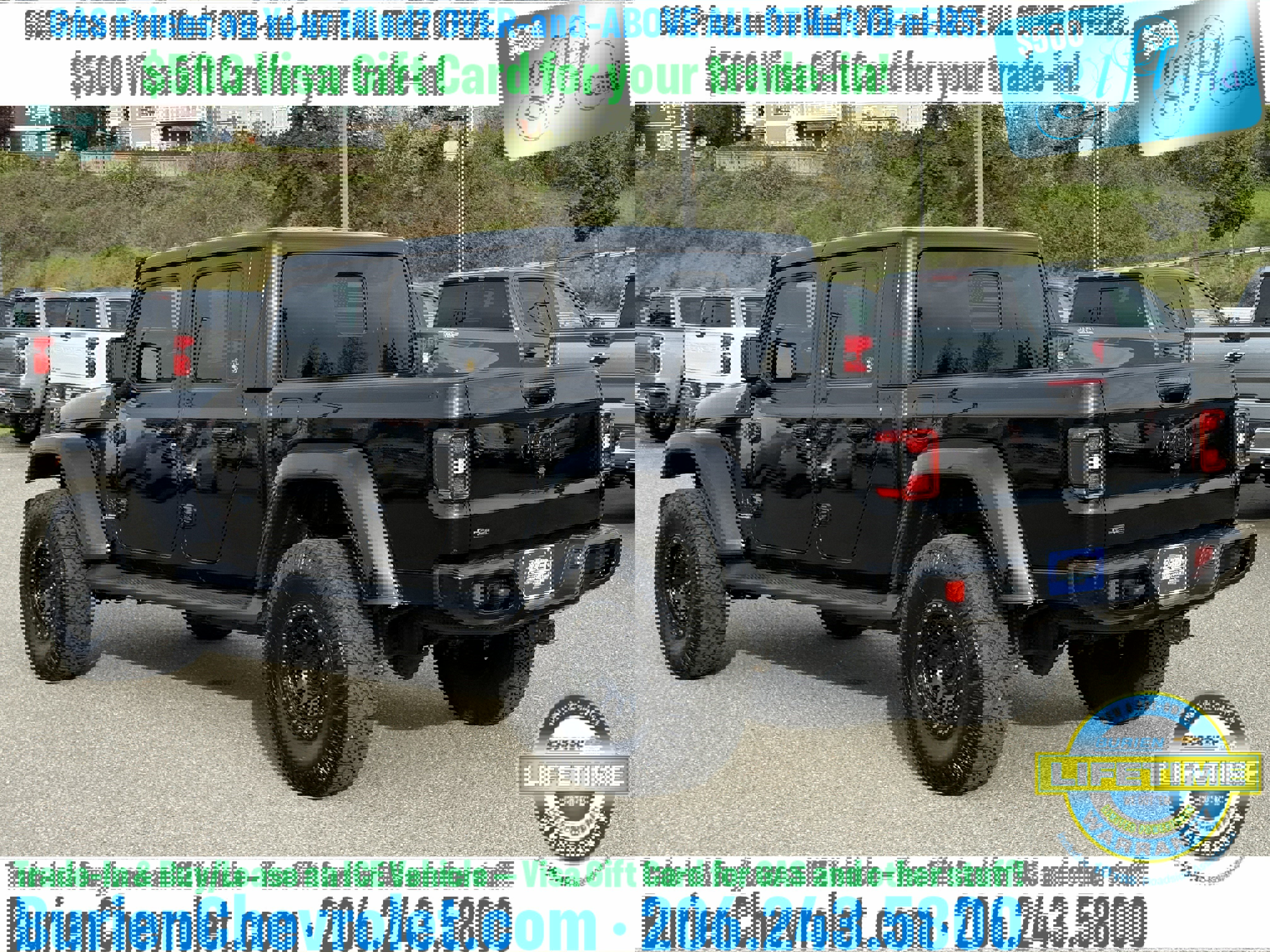 Used 2021 Jeep Gladiator Overland AWD/4WD image 3