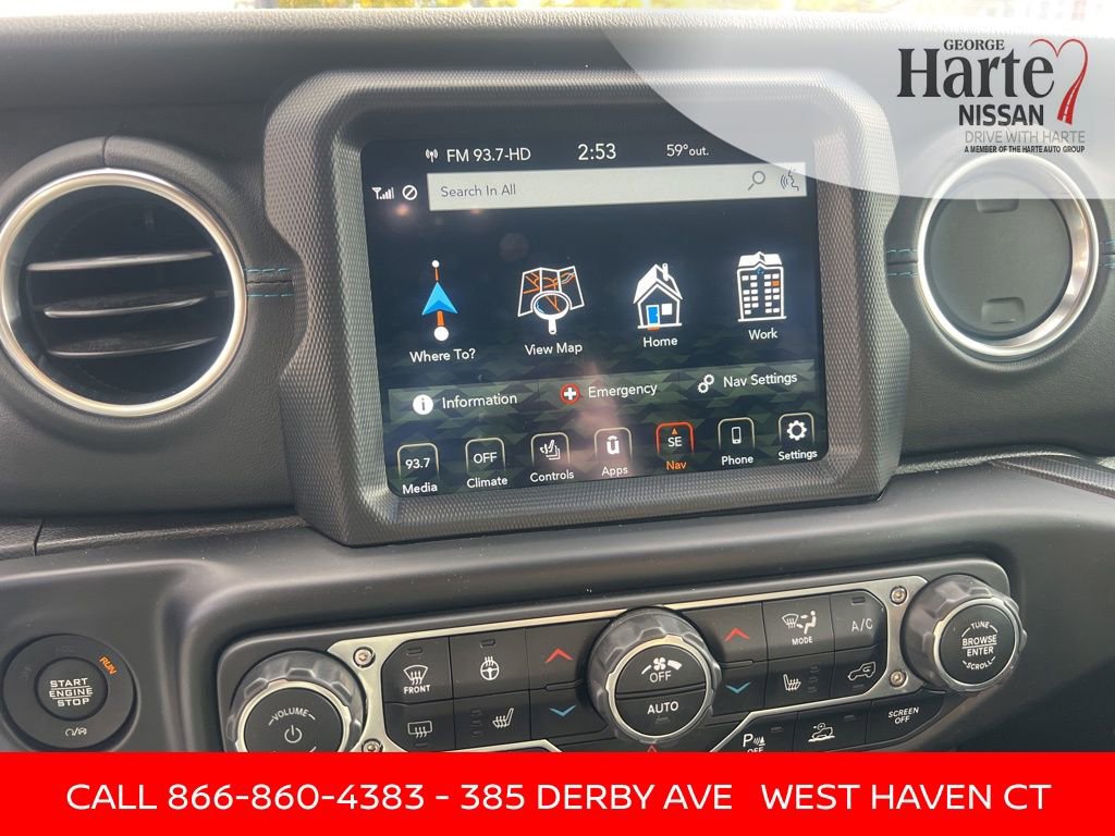 Used 2021 Jeep Wrangler Unlimited Rubicon 4xe w/ Steel Bumper Group image 58