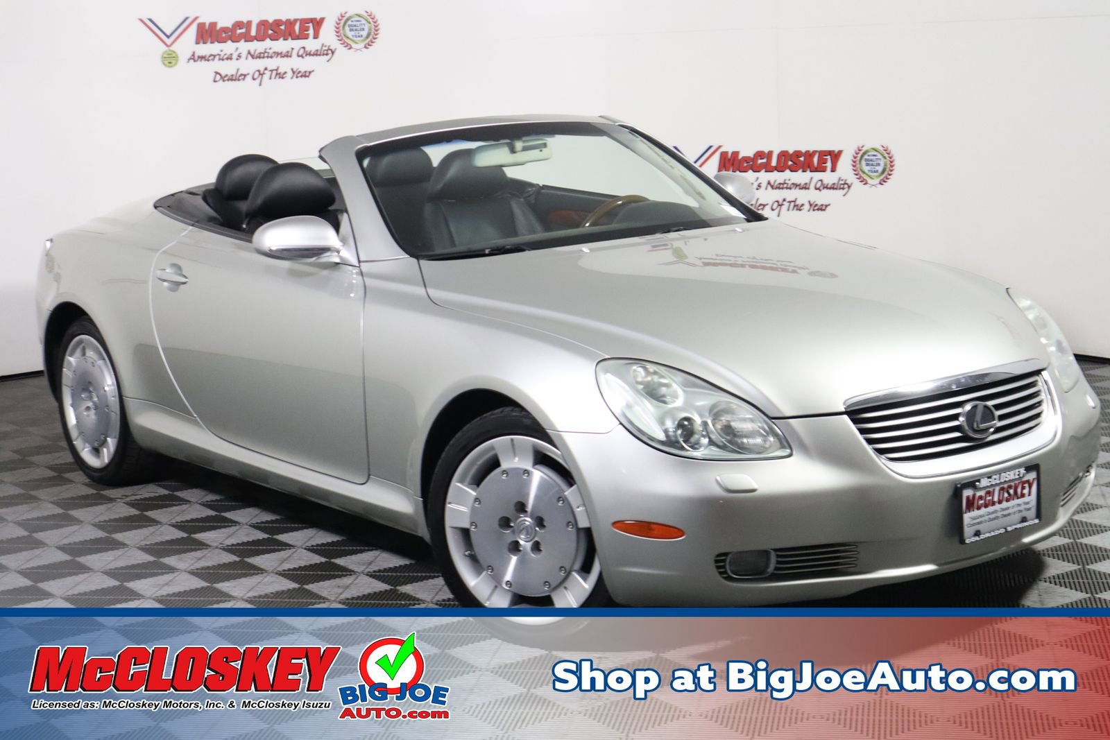 Used 2002 Lexus SC 430 Convertible