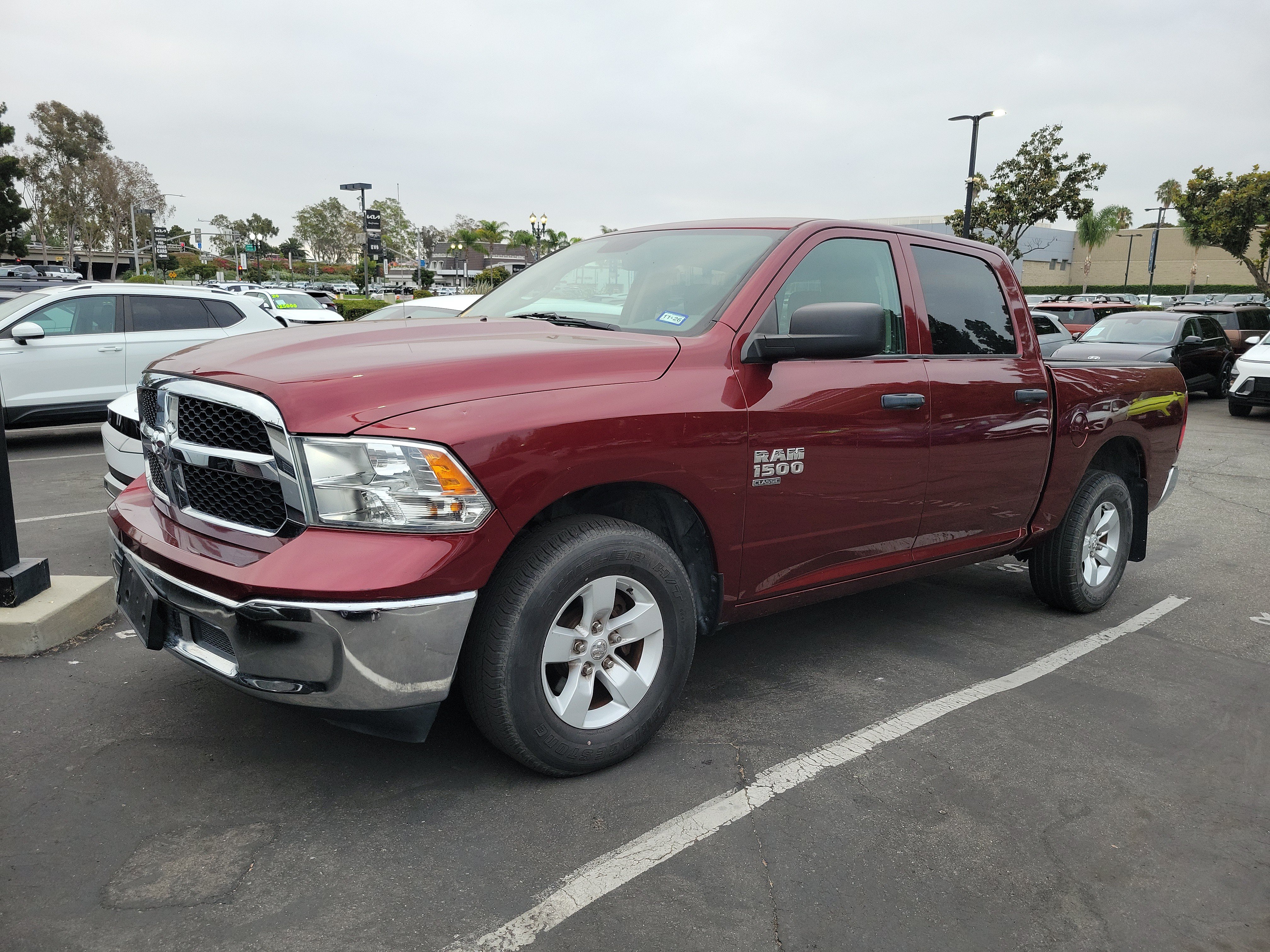 Used 2020 RAM 1500 Tradesman w/ Chrome Plus Package RWD image 1