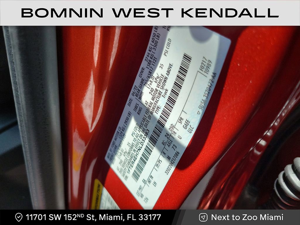 Used 2022 Ford Ranger XLT w/ Equipment Group 301A Mid image 16