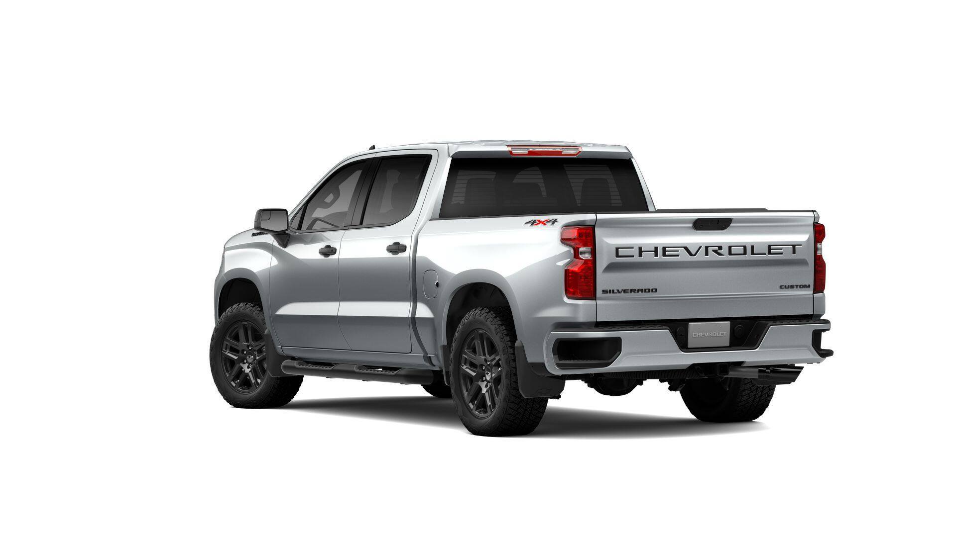 New 2026 Chevrolet Silverado 1500 Custom w/ Turbomax Blackout Package AWD/4WD image 26