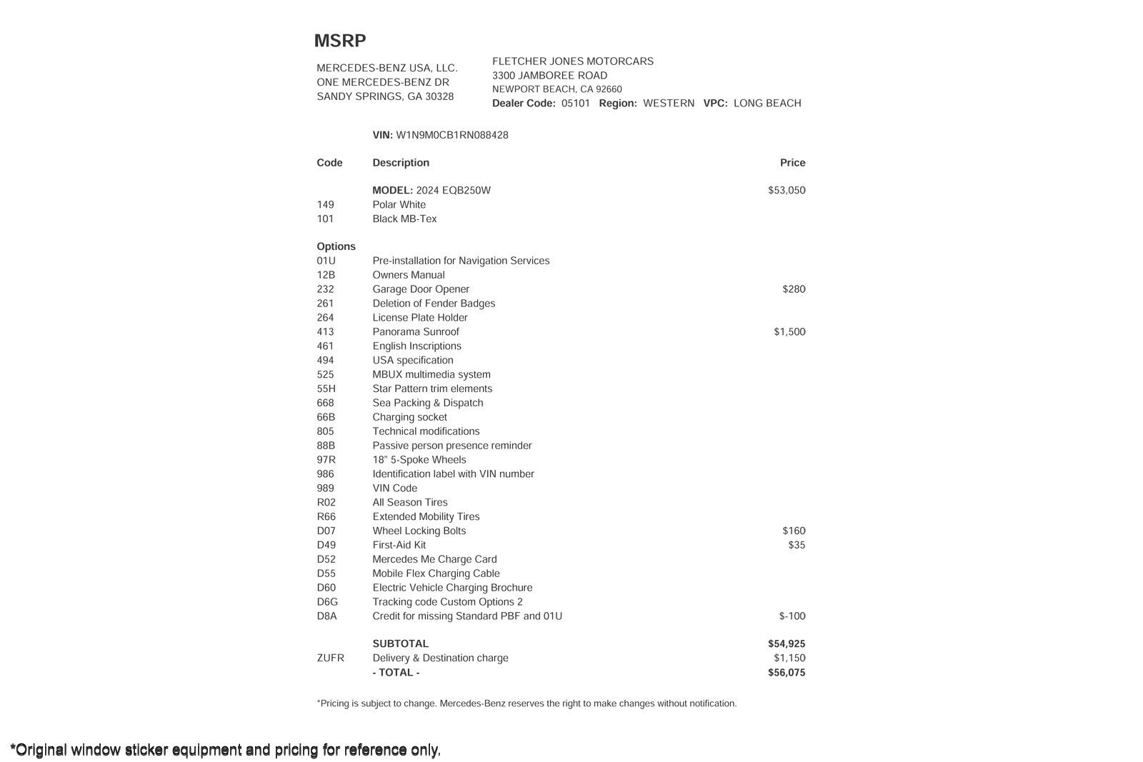 Used 2024 Mercedes-Benz EQB 250+ image 2