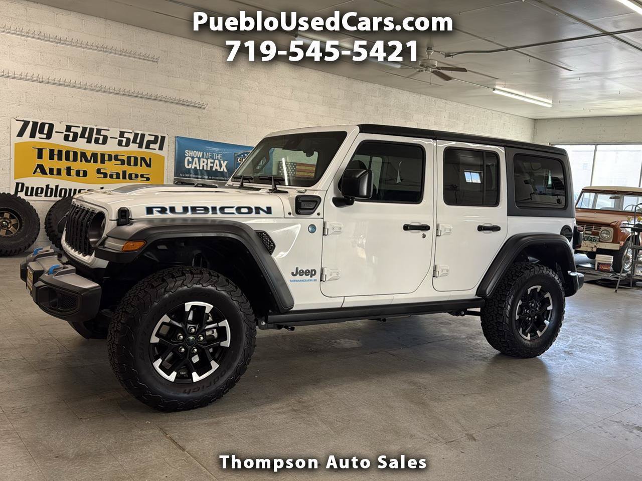 Used 2024 Jeep Wrangler Unlimited Rubicon 4xe w/ Technology Group AWD/4WD image 1