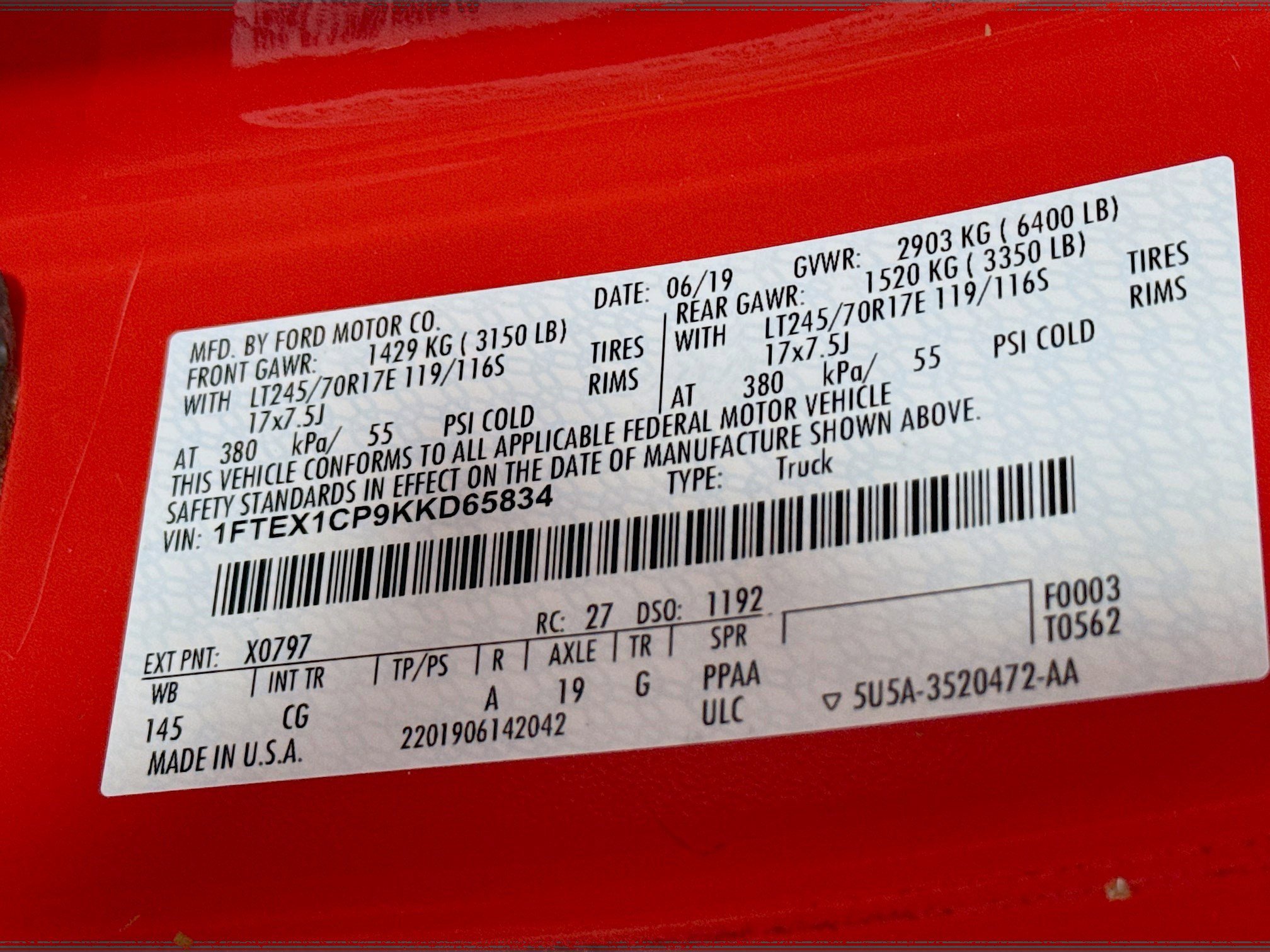 Used 2019 Ford F150 XL w/ XL Power Equipment Group image 38