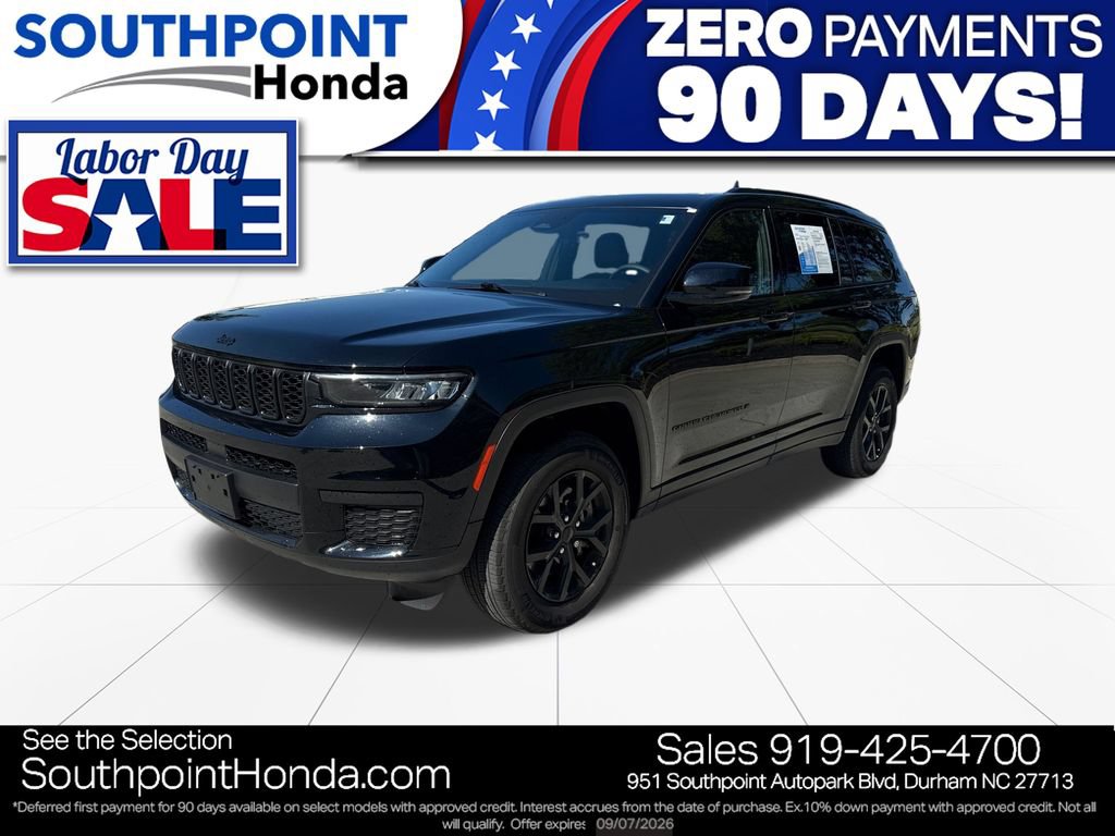 Used 2025 Jeep Grand Cherokee L Altitude AWD/4WD video 3