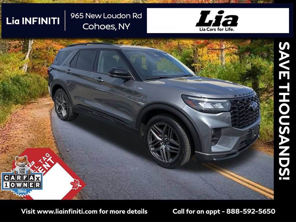 Used 2025 Ford Explorer ST-Line w/ ST-Line Street Pack AWD/4WD 360° Tour