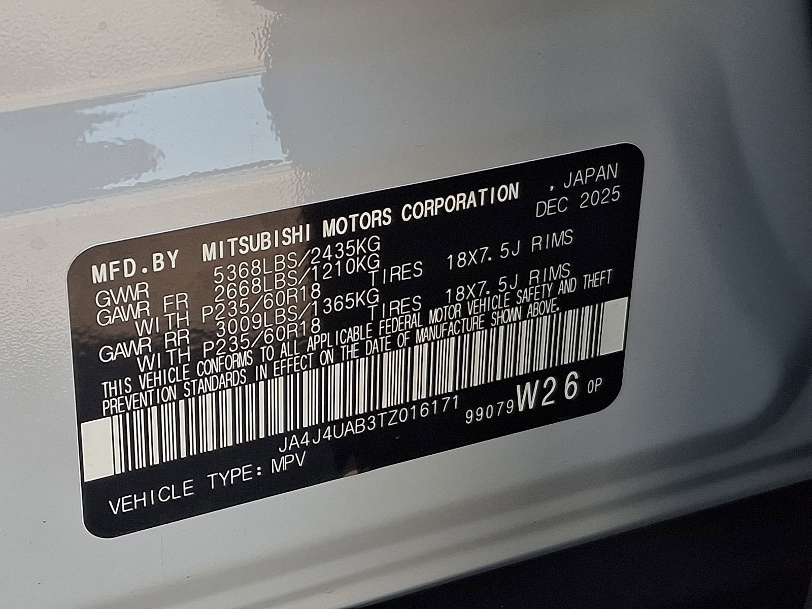 New 2026 Mitsubishi Outlander ES AWD/4WD image 22