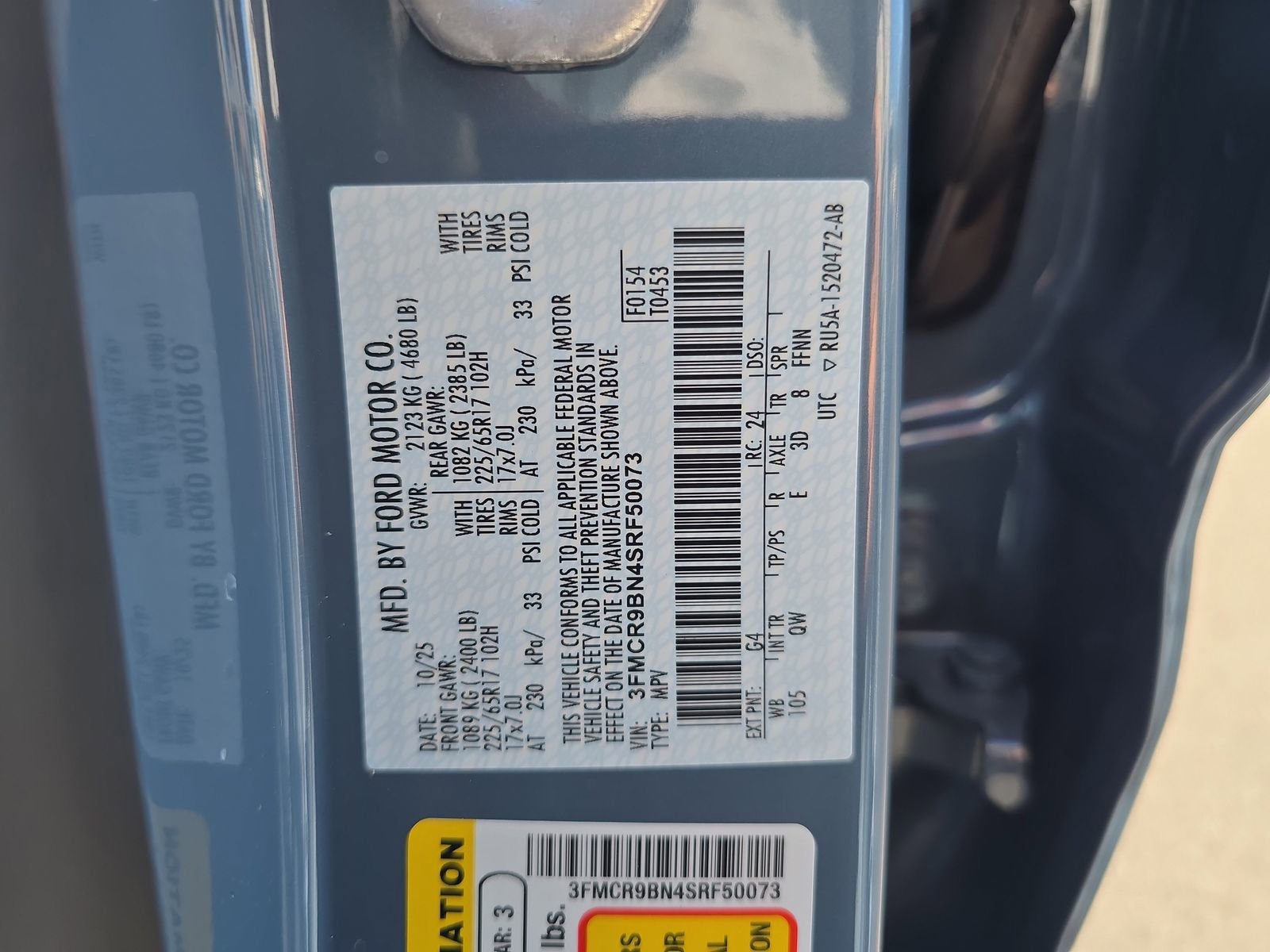 New 2025 Ford Bronco Sport Big Bend w/ Convenience Package image 27