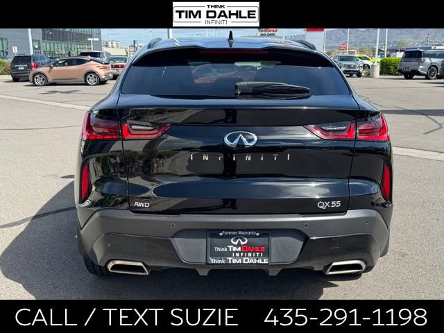Certified 2025 INFINITI QX55 Luxe w/ Cargo Package AWD/4WD image 7