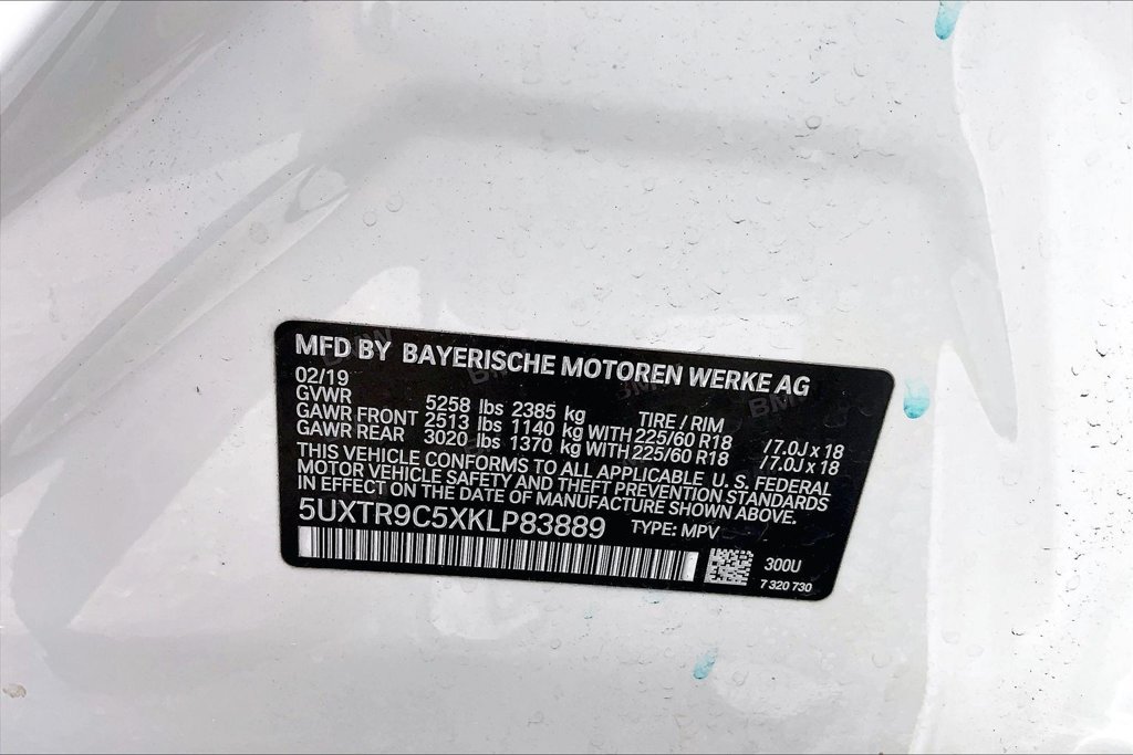 Used 2019 BMW X3 xDrive30i w/ Driving Assistance Package AWD/4WD image 33