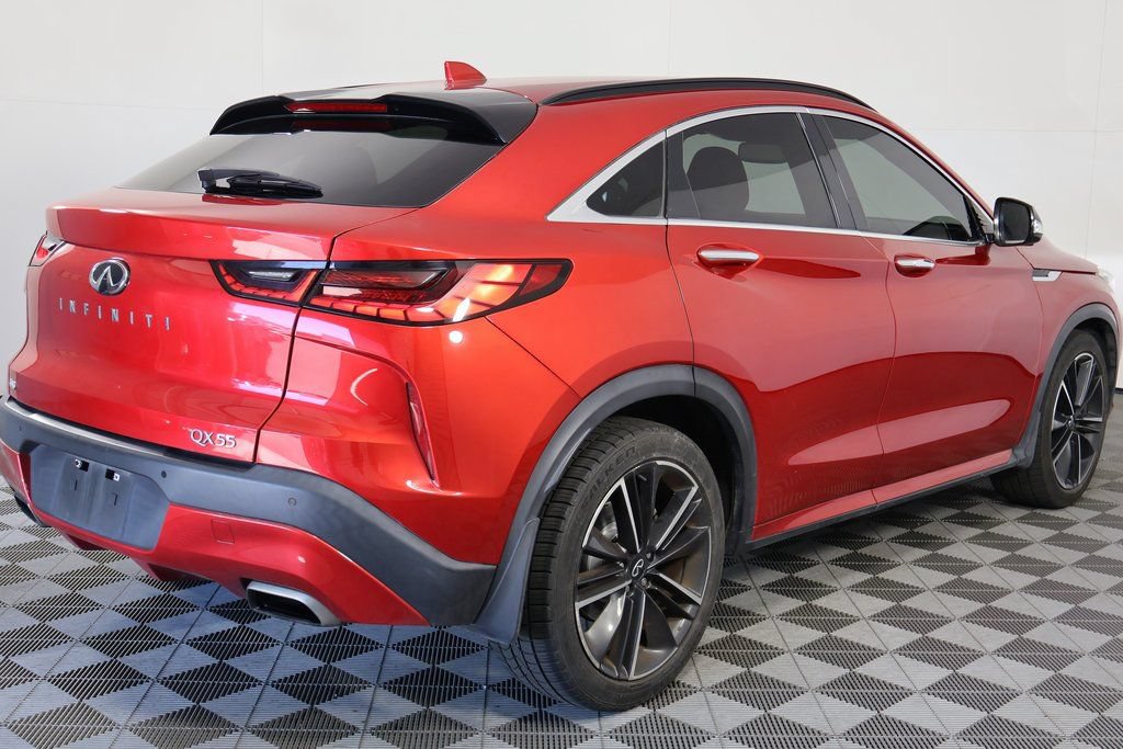 Used 2022 INFINITI QX55 Sensory w/ Lighting Package AWD/4WD image 4