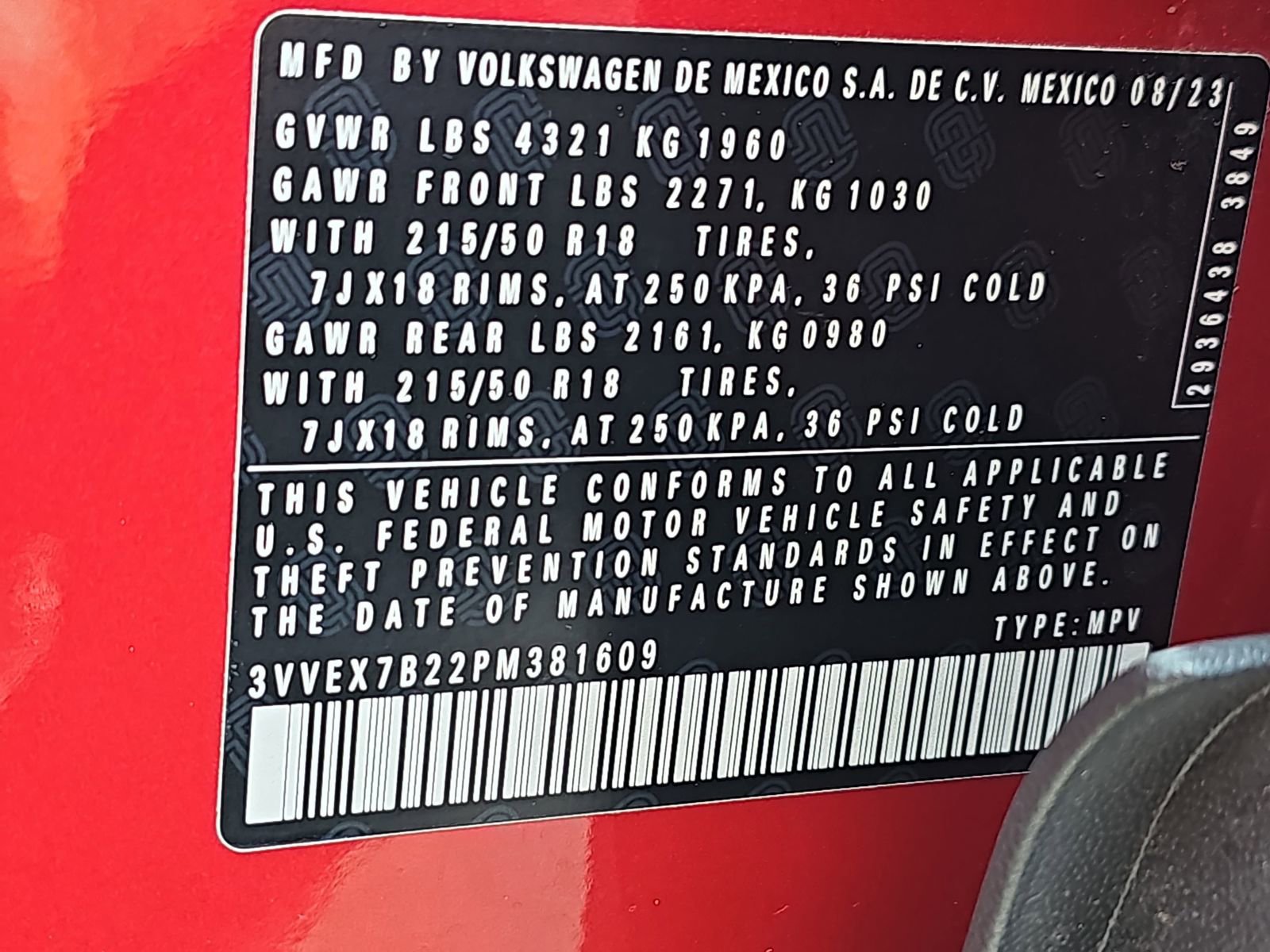 Used 2023 Volkswagen Taos SE FWD image 38