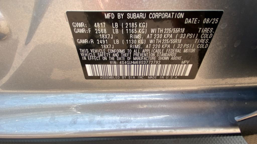 Used 2025 Subaru Crosstrek 2.5i Limited w/ Crosstrek Mirror Package image 32