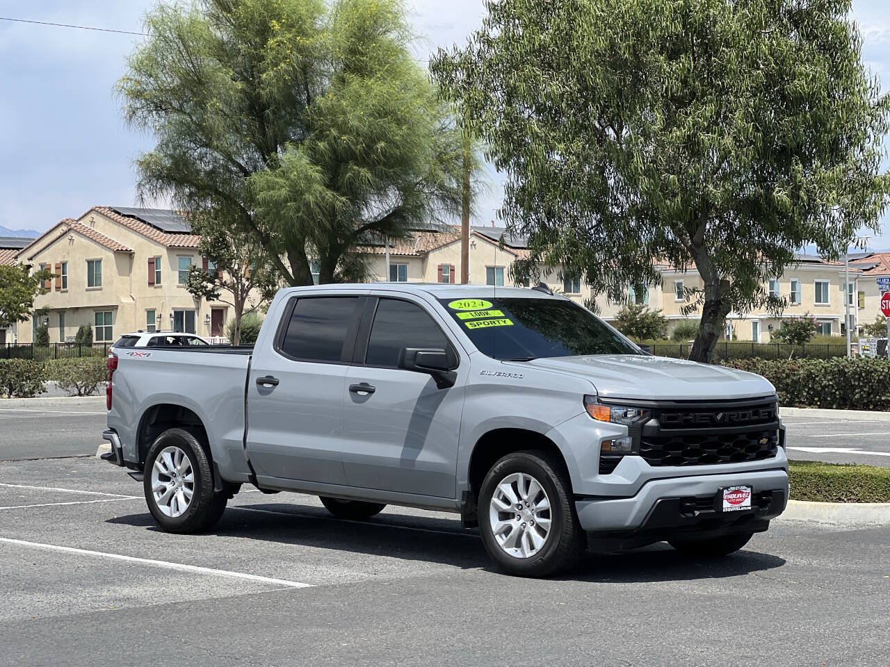 Used 2024 Chevrolet Silverado 1500 Custom w/ LPO, Dark Essentials Package AWD/4WD image 3
