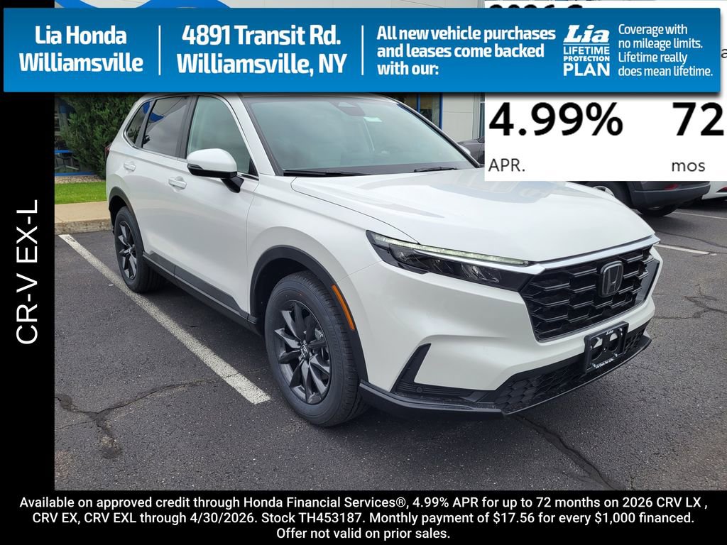 New 2026 Honda CR-V EX-L image 1