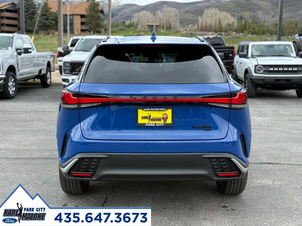 Used 2024 Lexus RX 350 F Sport w/ Convenience Package AWD/4WD image 4