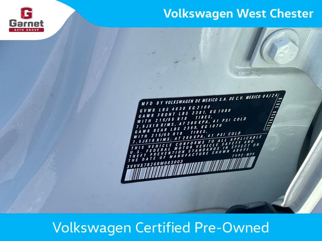 Used 2024 Volkswagen Taos SE w/ Panoramic Sunroof Package AWD/4WD image 21