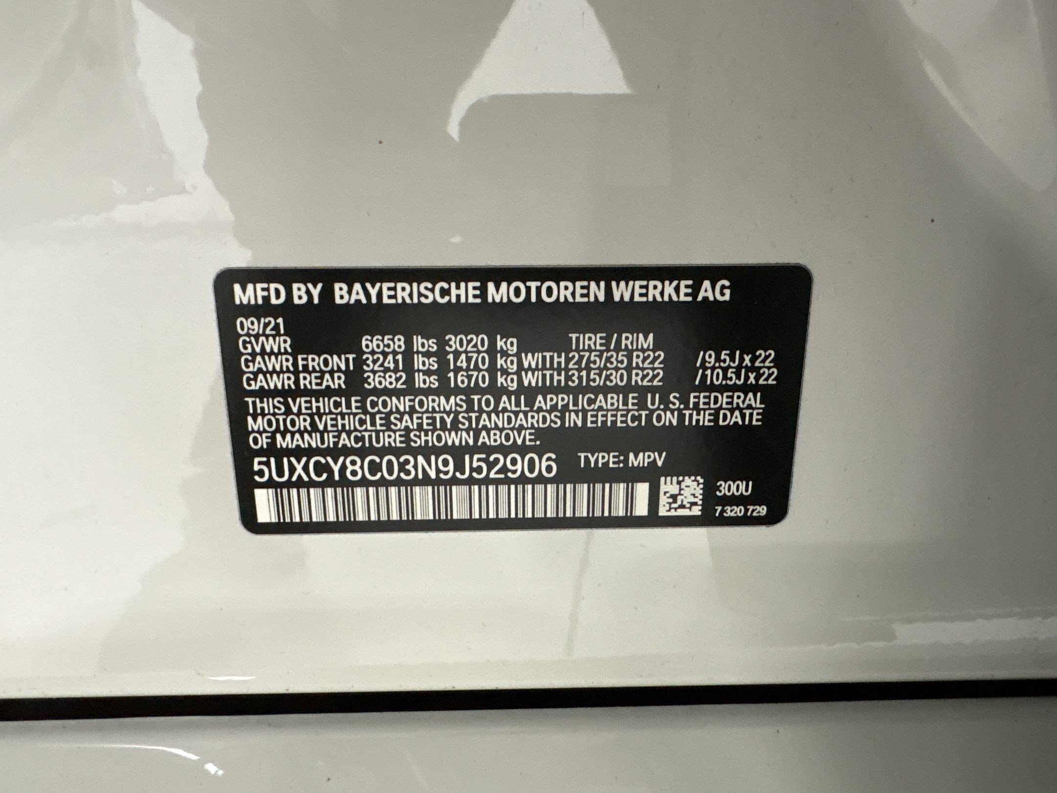 Used 2022 BMW X6 M50i w/ Executive Package AWD/4WD image 21