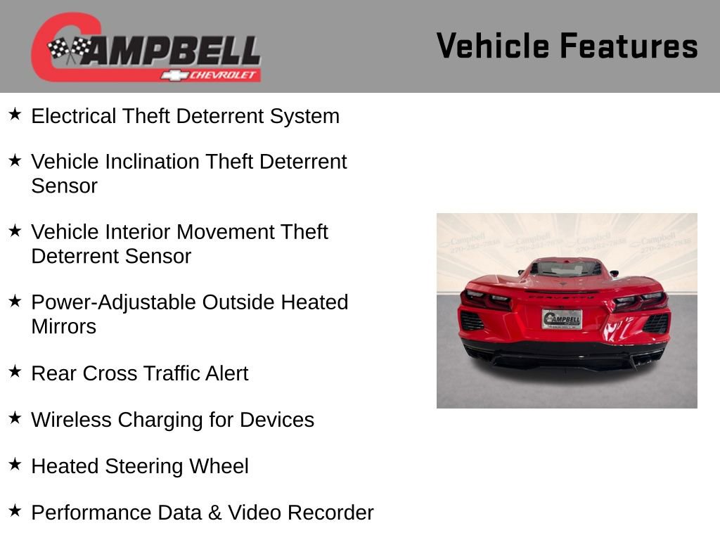 Used 2024 Chevrolet Corvette Stingray Preferred Cpe RWD image 26