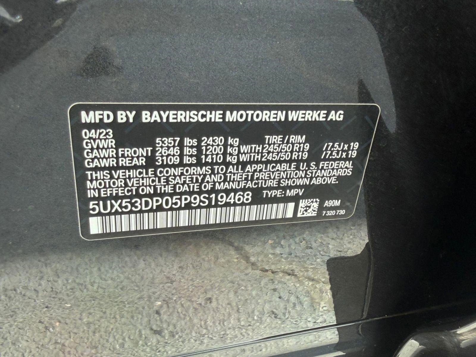 Certified 2023 BMW X3 xDrive30i w/ M Sport Package image 21