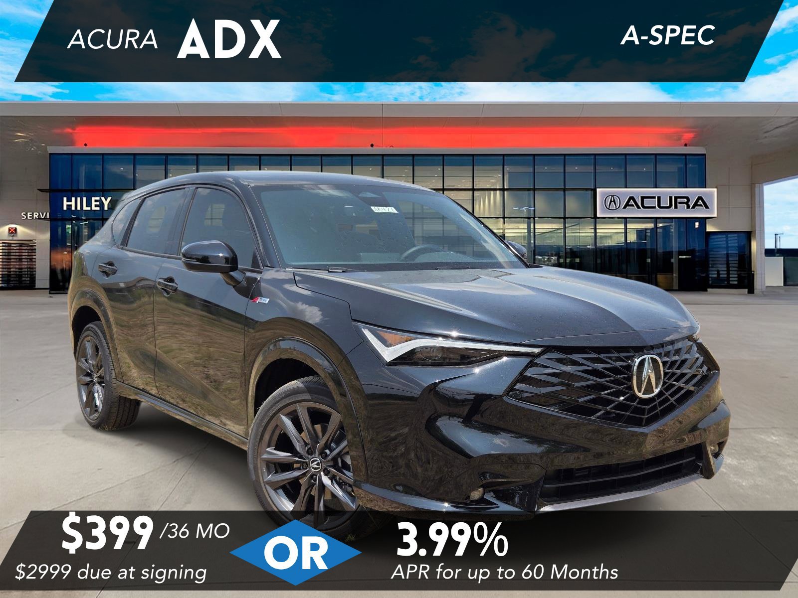 New 2026 Acura ADX A-Spec